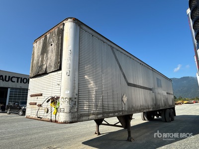 1977 Trailmobile 45 ft x 102 in T/A Remolque de furgoneta