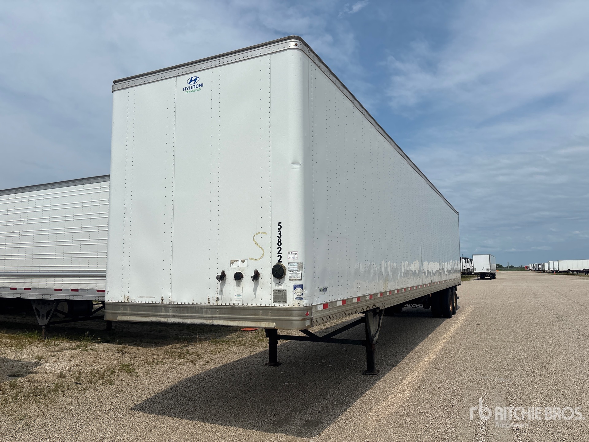 2015 Hyundai VI2530152-AJS 53 ft x 102 in T/A Van Trailer