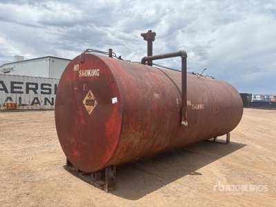 4000 gal Skid Mounted Steel Diesel Fuel Tank