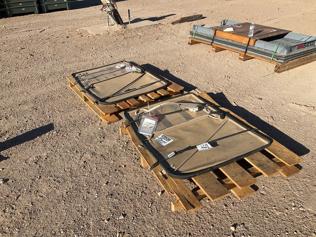 (2) HMMWV Humvee Doors (2) HMMWV Humvee Doors