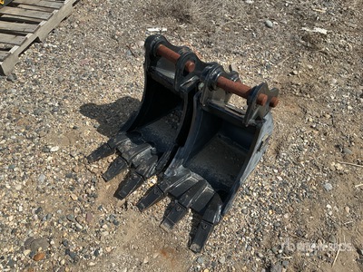 Quantity of (2) Sany 12 in Digging Excavator Bucket - Fits Sany SY26 (Unused)