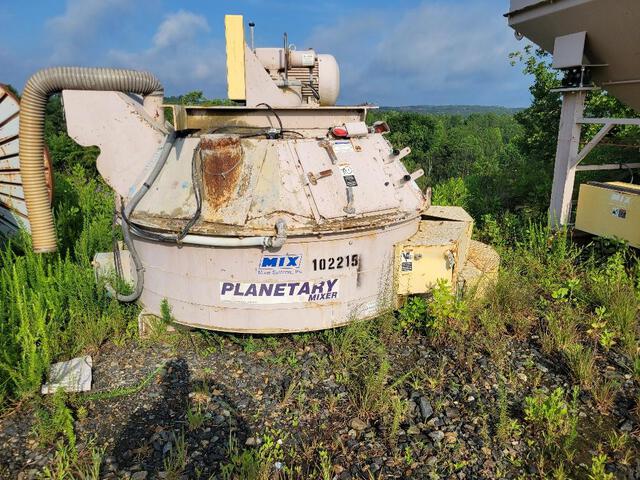Mixer Systems Batch Plant W/ Planetary Mixer