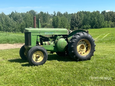 John Deere A 2WD Wide Front Antique Tractor