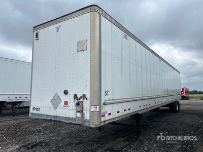 2015 Vanguard CVXP 53 ft x 102 in T/A Van Trailer