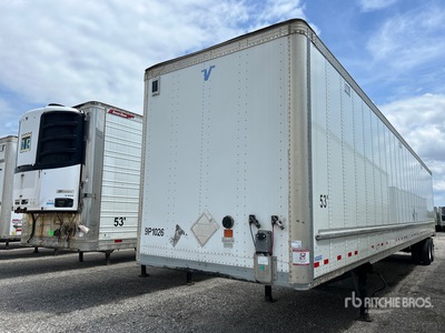 2015 Vanguard CVXP 53 ft x 102 in T/A Remolque de furgoneta