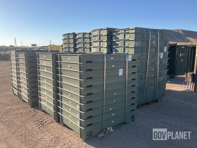 (40) Plastics Research Shipping & Storage Containers
