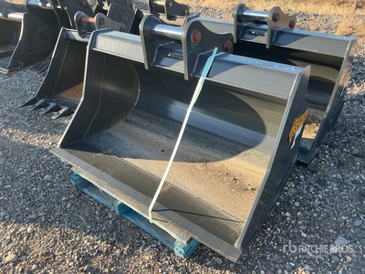 Gryb 60 in 1 cyd Cleanup Excavator Bucket - Fits Sany SY135/SY155 (Unused)