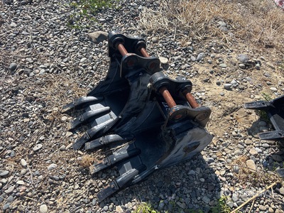 Quantity of (2) 12 in Digging Excavator Bucket - Fits Sany SY16 (Unused)
