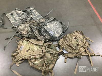 (20) Field Packs, (62) Hydration System Carriers & Assorted Items