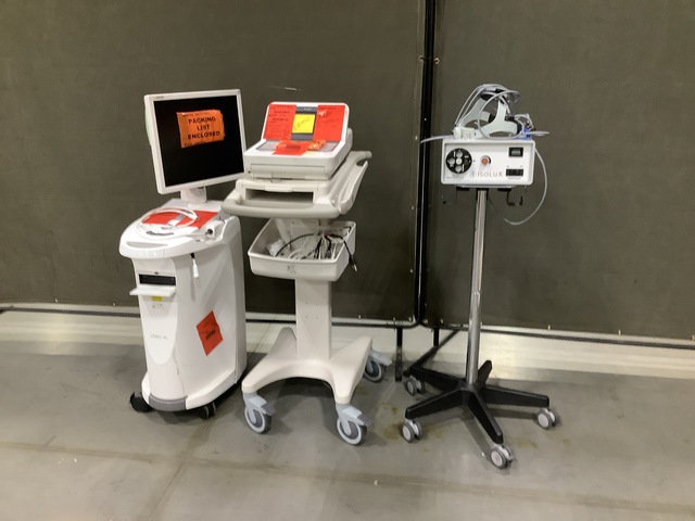 (1) Isolux Light, (1) Sirona Dental Scanning System & (1) Cardiograph