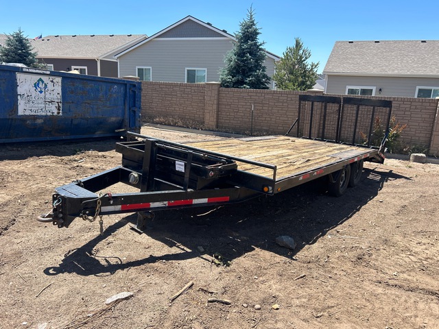2003 Hudson 18 ft T/A Equipment Trailer 2003 Hudson 18 ft T/A Equipment Trailer