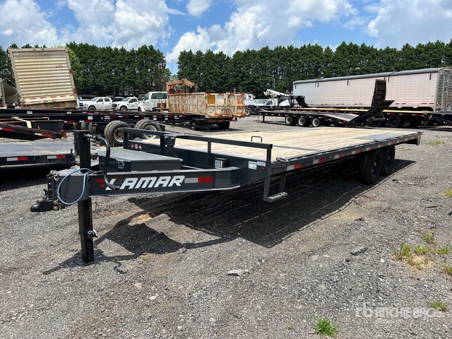 2025 Lamar F8022227 22 ft T/A Equipment Trailer