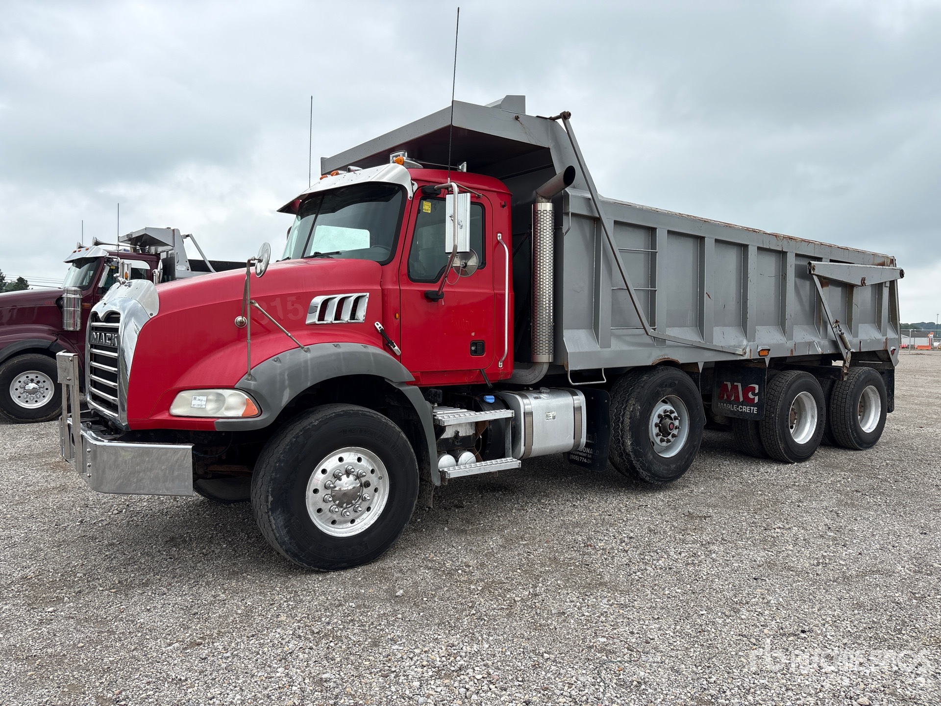 2012 Mack GU813 8x4 Tri/A Dump Truck