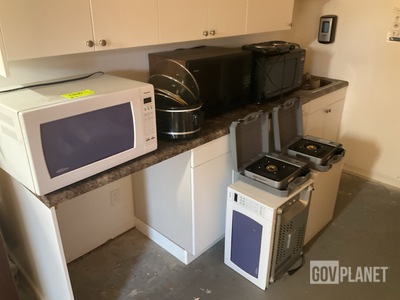 Microwave & Single Burner Stove Tops