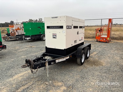 2017 Multiquip DCA45SSIU4F 45 kVA Mobile Generator Set