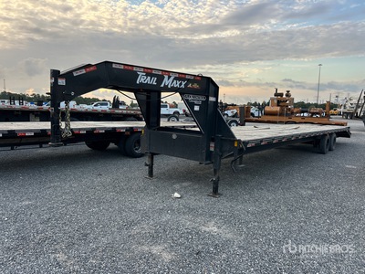 2025 Trailmax Max210S-40 40 ft T/A Gooseneck Remolque Portamaquinaria