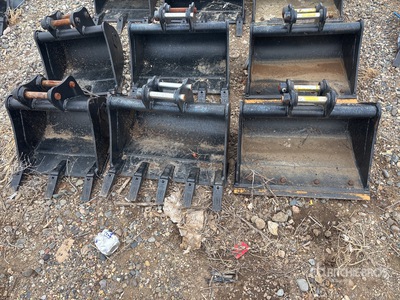 Quantity of (3) Excavator Bucket - Fits Sany SY16