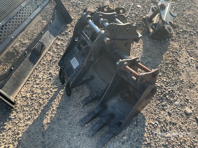 Quantity of (4) Prosource  24 in Digging Excavator Bucket - Fits Sany SY16 (Unused)