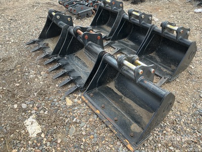 Quantity of (3) Digging Excavator Bucket - Fits Sany SY16 (Unused)