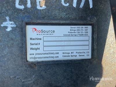 Quantity of (2) Prosource  13 in Excavator Thumb - Fits Sany SY26 (Unused)