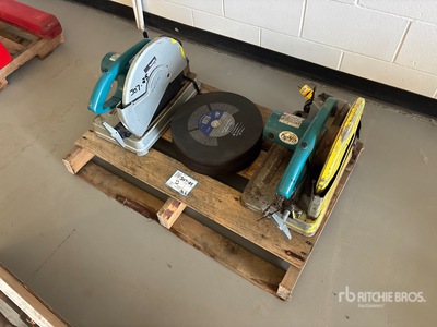 Quantity of (2) Makita 14 In Chop Saws ハンドツール