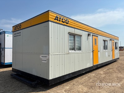 2010 Atco 40 ft x 12 ft Skid-Mounted Locker Trailer