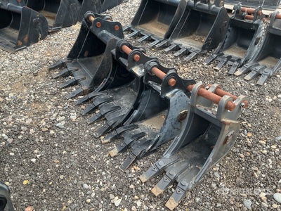 Quantity of (4) Prosource  Digging Excavator Bucket - Fits Sany SY26 (Unused)