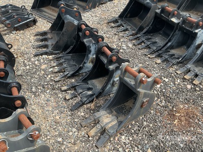 Quantity of (4) Prosource  Digging Excavator Bucket - Fits Sany SY26 (Unused)