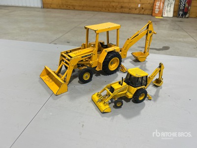 John Deere Industrial Loader & Backhoe Loader Die-Cast Models