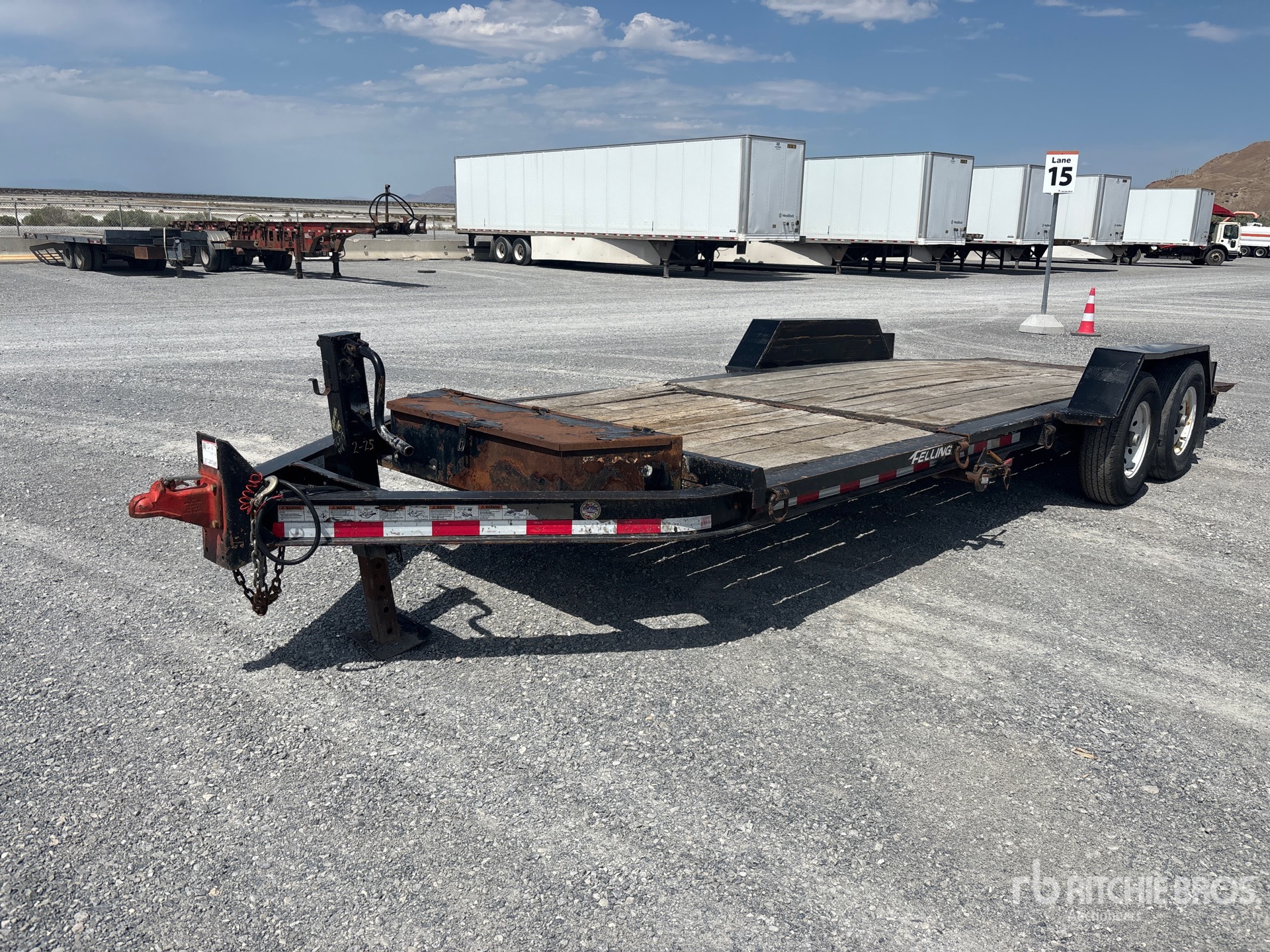 2020 FT-12IT 21 ft T/A Tilt Deck Trailer