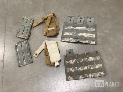 (127) Double-Single Pouches, (272) M4 Two Mag Pouches & Assorted Items