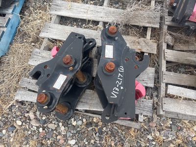 Quantity of (2) Quick Coupler - Fits Sany SY60 (Unused)