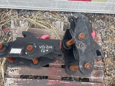 Quantity of (2) Quick Coupler - Fits Sany SY60 (Unused)