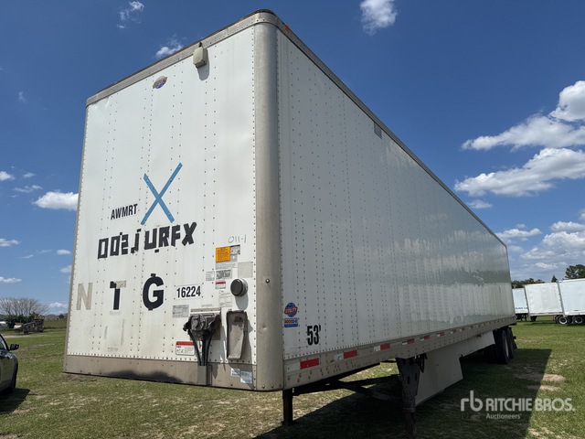 2022 Utility 53 ft x 102 in T/A Van Trailer