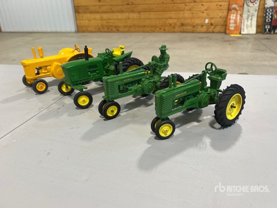 1/16 Scale John Deere Cast Tractor Models