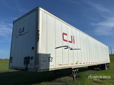2007 Wabash 53 ft x 102 in T/A Semi-remorque fourgon