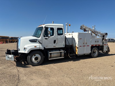 2014 Freightliner 108SD 4x2 Extended Cab Hi-Rail Service Truck