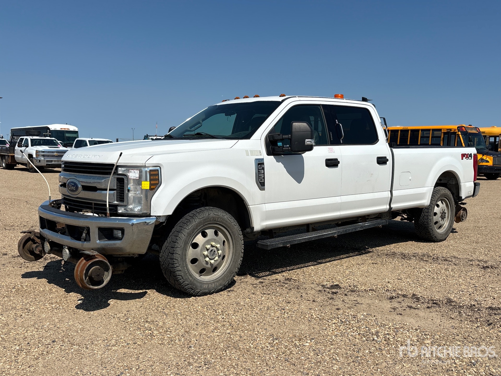 2019 Ford F-350 XLT 4x4 Crew Cab Hi-Rail Pickup