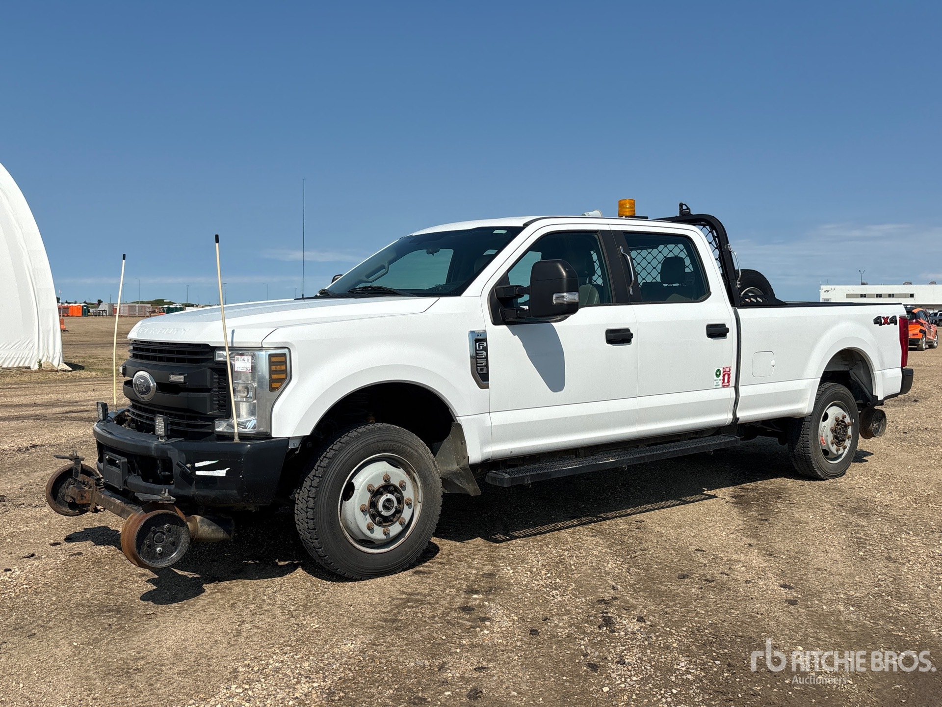 2019 Ford F-350 XL 4x4 Crew Cab Hi-Rail Pickup