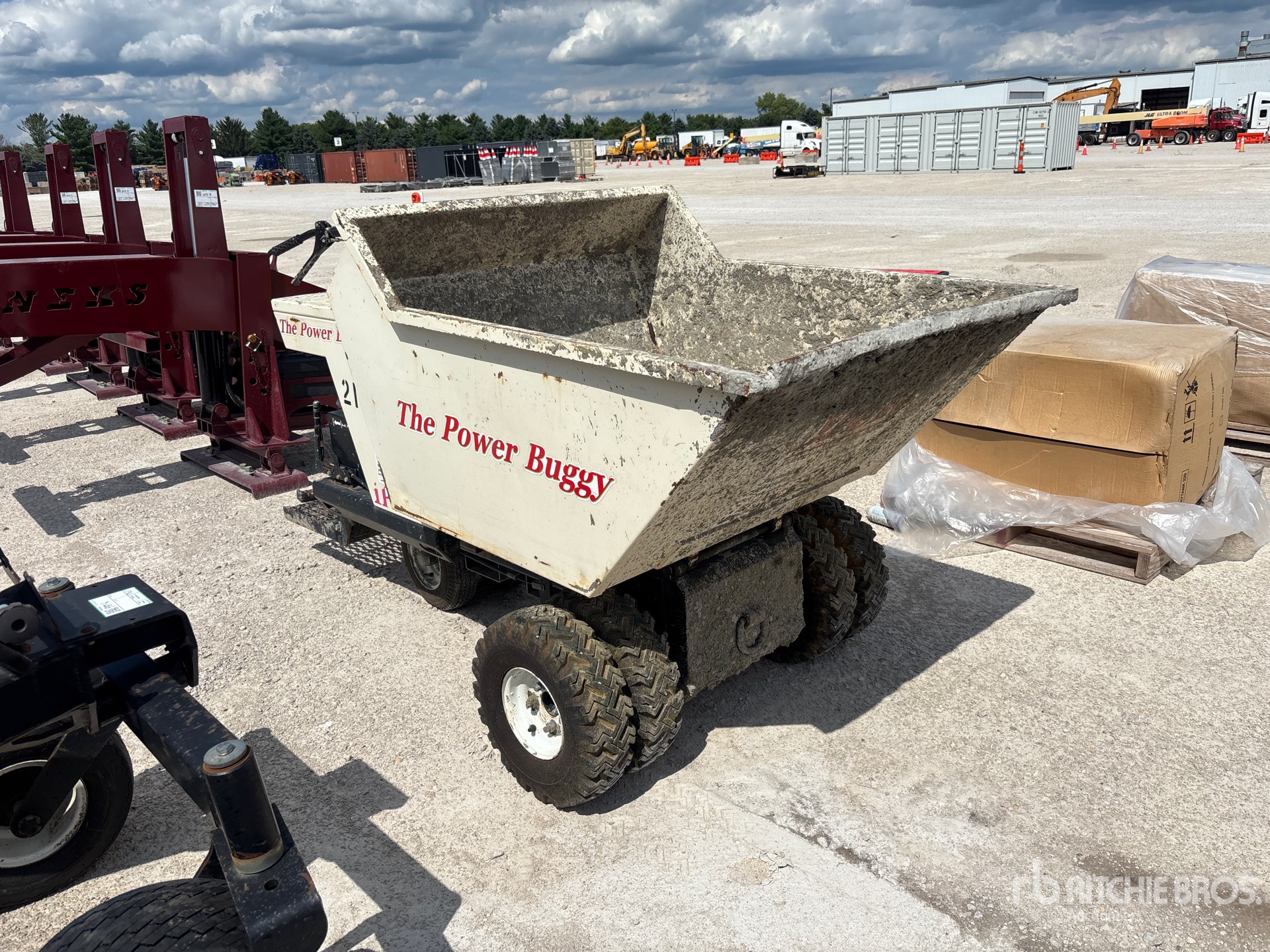 Indy PB21 Stand-On Concrete Buggy