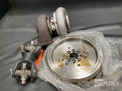 (2) Engine Flywheels, (1) Drive Shaft Assembly & Assorted Items