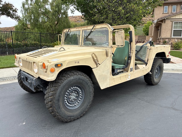 2012 AM General HMMWV 4 Door Soft Top w/Truck Body
