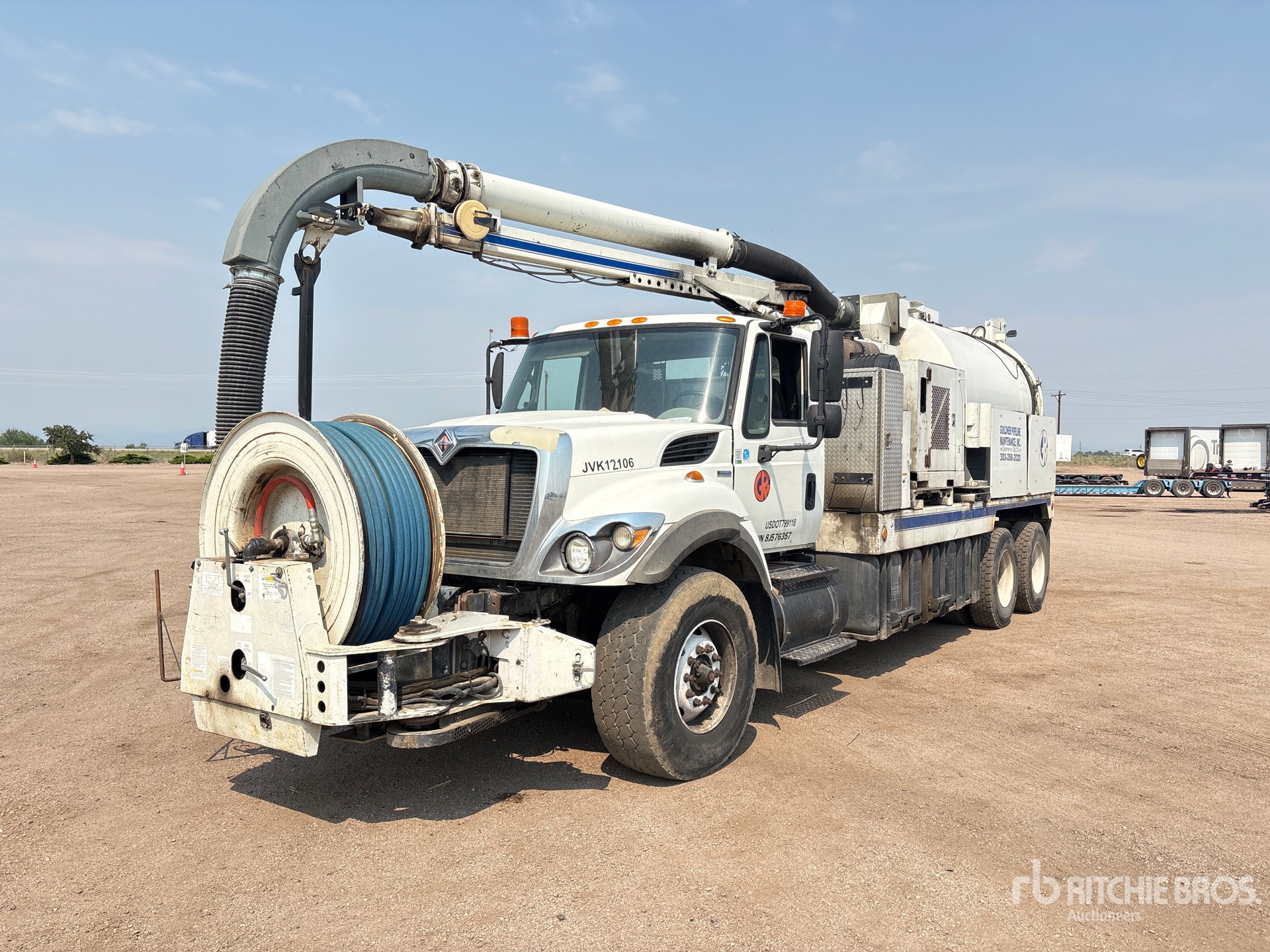 2008 International 7400 6x4 Vacuum Excavator Truck