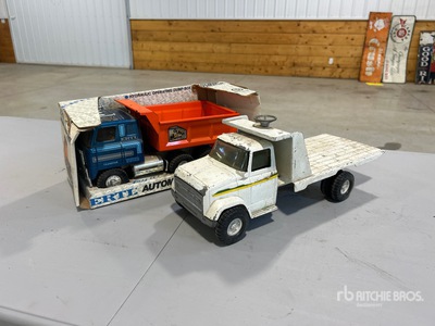 Quantity of (2) Ertl Toy Trucks