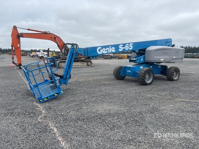 2014 Genie S-65 4WD Diesel Telescopische hoogwerker