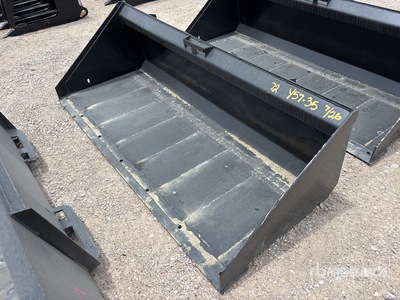 All-Star 72 in Low Profile Skid Steer Bucket (Unused)