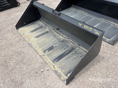 All-Star 74 in Low Profile Skid Steer Bucket (Unused)