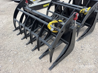 All-Star 72 in E-Series Skid Steer Root Rake (Unused)