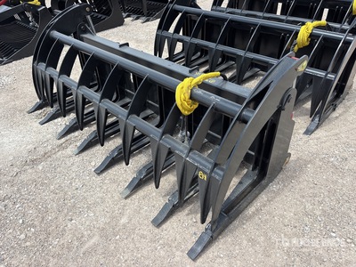 All-Star 84 in Skid Steer Root Rake (Unused)