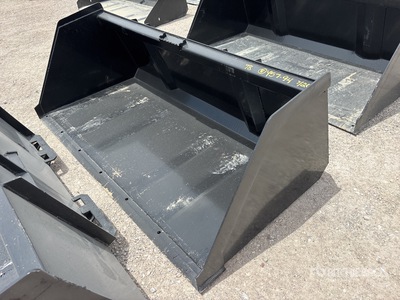 Mid-State 78 in High Volume Skid Steer Bucket (Unused)